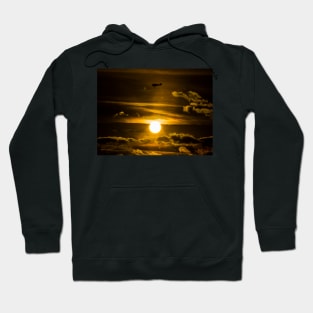 North American Harvard passing the sun Hoodie